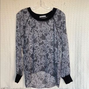Long sleeve blouse